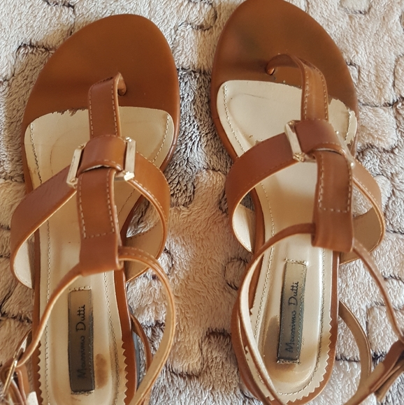 Massimo Dutti leather sandals - Picture 2 of 4